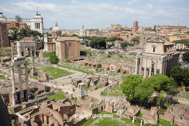 Vistas de Roma. 