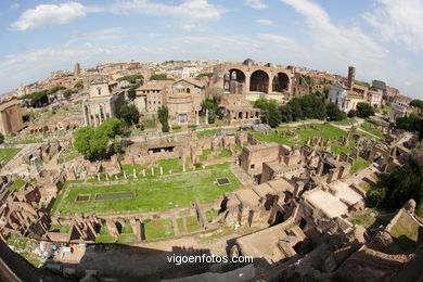 Vistas de Roma. 