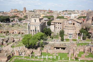 Vistas de Roma. 