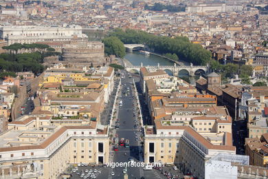 Vistas de Roma. 