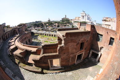 Foro y Mercado de Trajano. 