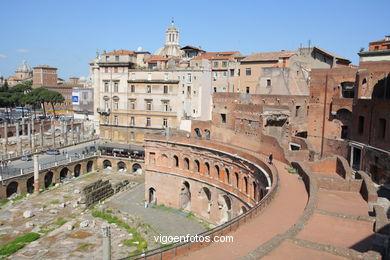 Foro y Mercado de Trajano. 