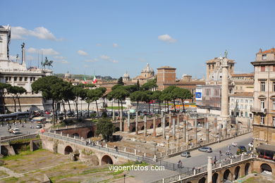 Foro y Mercado de Trajano. 