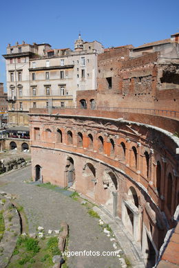 Foro y Mercado de Trajano. 