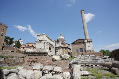 Foro Romano - Vistas. 