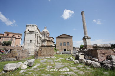 Foro Romano - Vistas. 