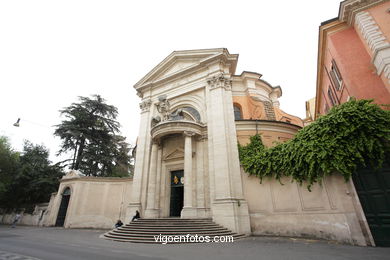 Iglesia de Sant Andrea al Quirinale. 