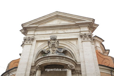 Iglesia de Sant Andrea al Quirinale. 