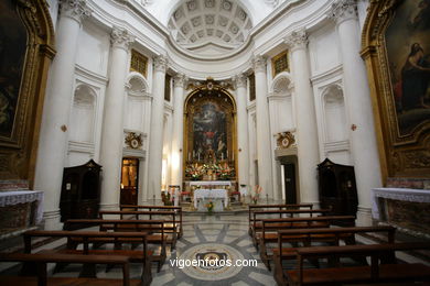 Iglesia de San Carlo alle Quattro Fontane. 