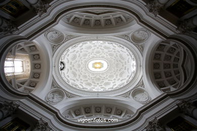 Iglesia de San Carlo alle Quattro Fontane. 