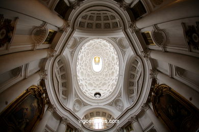 Iglesia de San Carlo alle Quattro Fontane. 