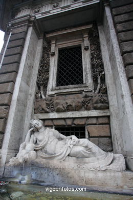 Iglesia de San Carlo alle Quattro Fontane. 