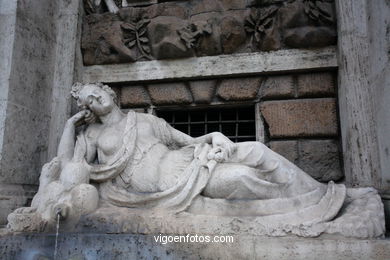 Iglesia de San Carlo alle Quattro Fontane. 