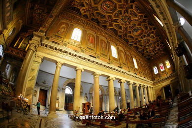 Iglesia Santa Maria in Trastevere. 