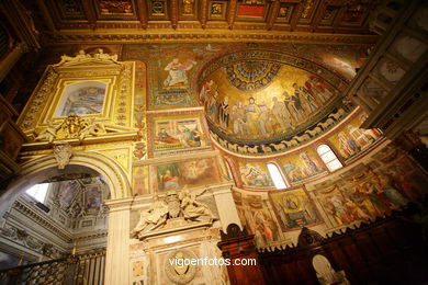 Iglesia Santa Maria in Trastevere. 