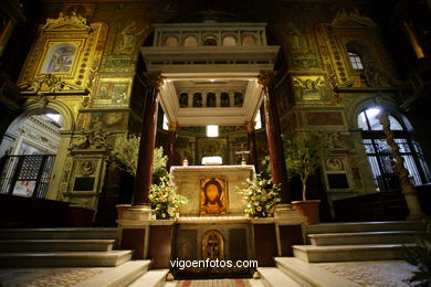 Iglesia Santa Maria in Trastevere. 