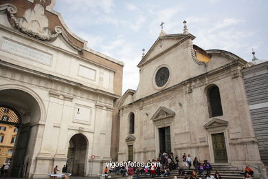 Baslica de Santa Maria del Popolo. 