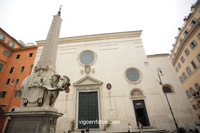 Baslica de Santa Maria sopra Minerva. 