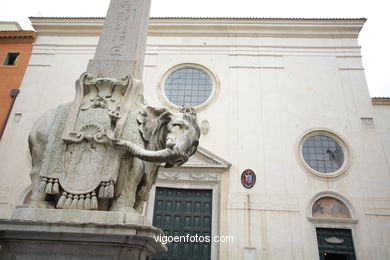 Baslica de Santa Maria sopra Minerva. 