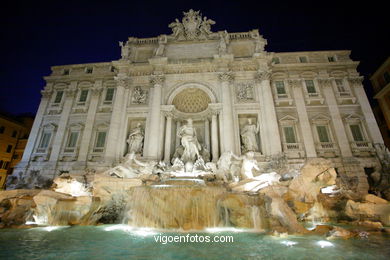 Fontana de Trevi. 