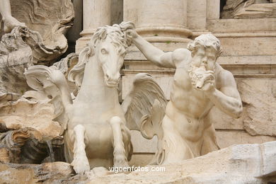 Fontana de Trevi. 