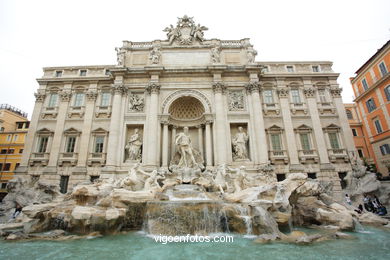 Fontana de Trevi. 