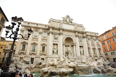 Fontana de Trevi. 