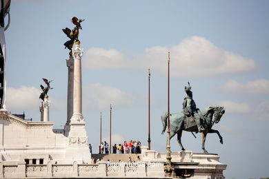 Piazza Venezia - M. Victorio Emanuele II. 