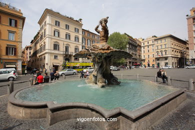 Fuente del Tritn (Piazza Barberini)