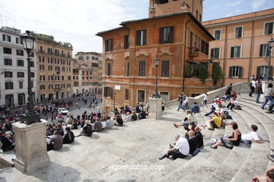 Piazza di Spagna. 