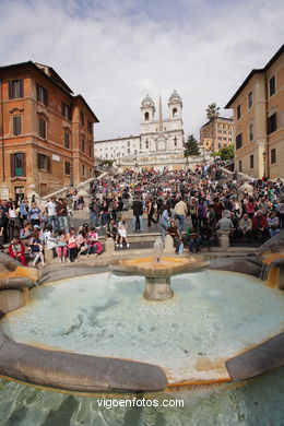 Piazza di Spagna. 