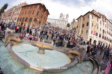 Piazza di Spagna. 