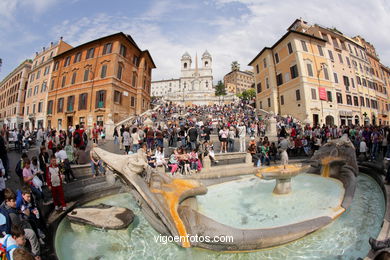 Piazza di Spagna. 