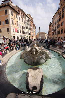 Piazza di Spagna. 