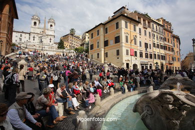 Piazza di Spagna. 