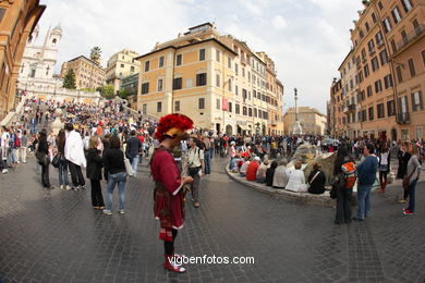 Piazza di Spagna. 