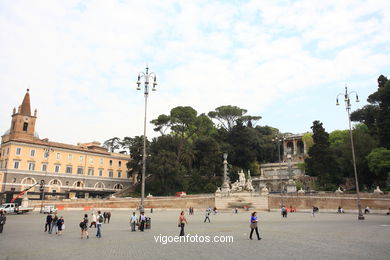 Piazza Popolo. 