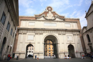 Piazza Popolo. 