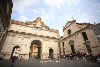 Piazza Popolo. 