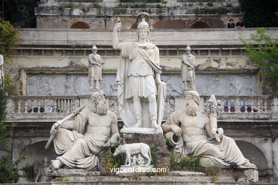 Piazza Popolo. 