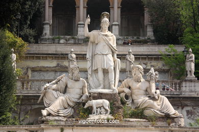 Piazza Popolo. 