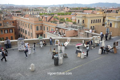 Piazza Trinit Del Monti. 