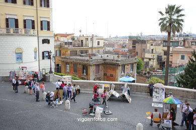 Piazza Trinit Del Monti. 