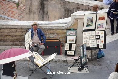 Piazza Trinit Del Monti. 