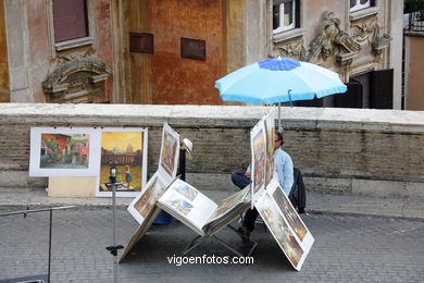 Piazza Trinit Del Monti. 