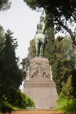 Jardines Villa Borghese. 