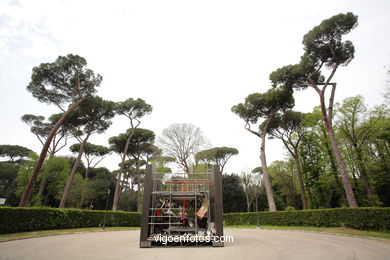 Jardines Villa Borghese. 