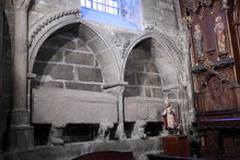 CAPILLA DE LOS ESPAÑA O DE NUESTRA SEÑORA LA BLANCA -CATEDRAL DE SANTIAGO DE COMPOSTELA