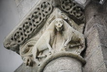 CAPITELES DE LA CATEDRAL DE SANTIAGO DE COMPOSTELA