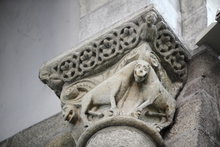 CAPITELES DE LA CATEDRAL DE SANTIAGO DE COMPOSTELA